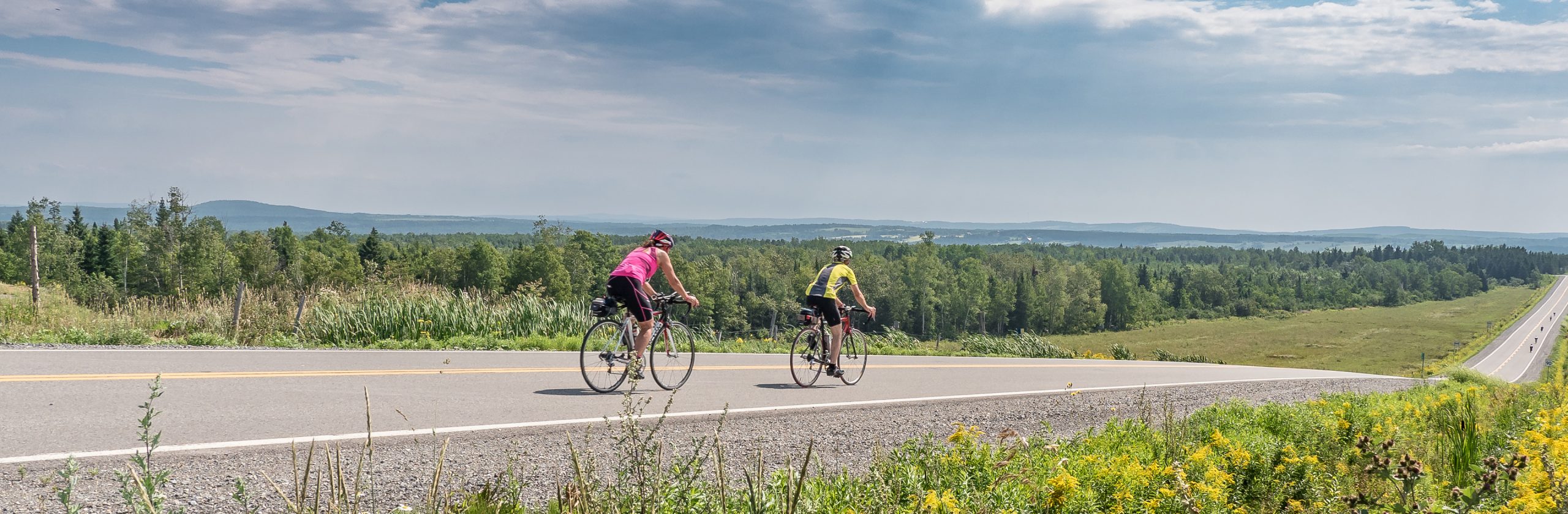 Bas St-Laurent à vélo