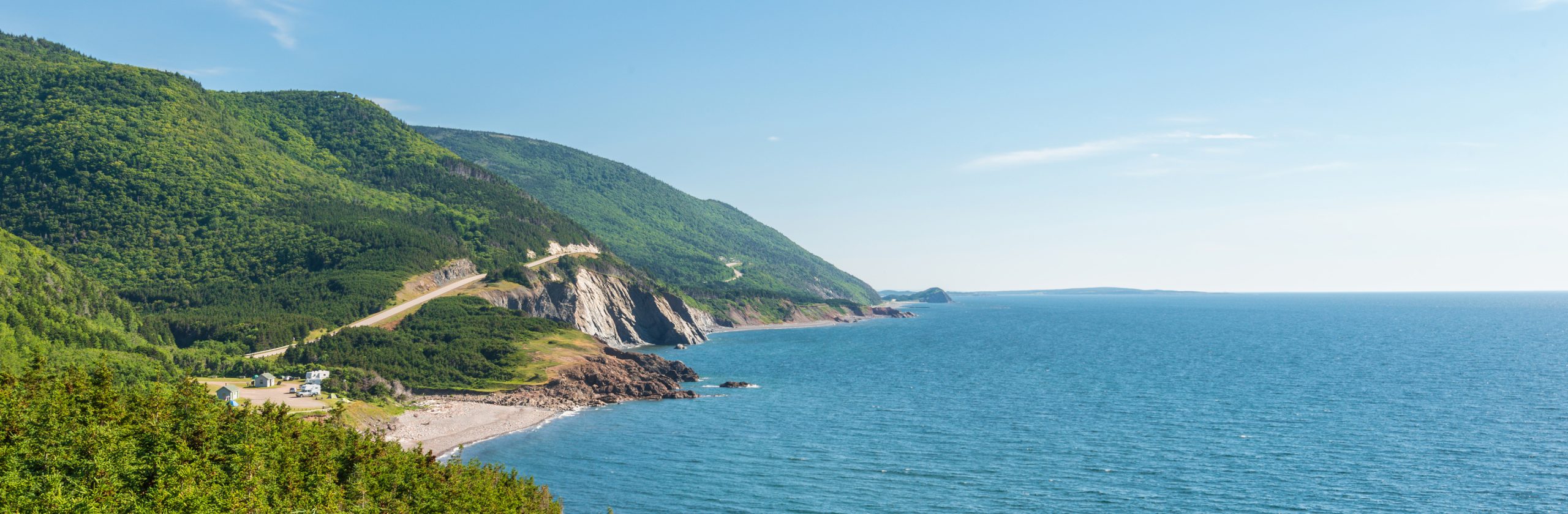 Cape Breton Island and Cabot Trail by bicycle