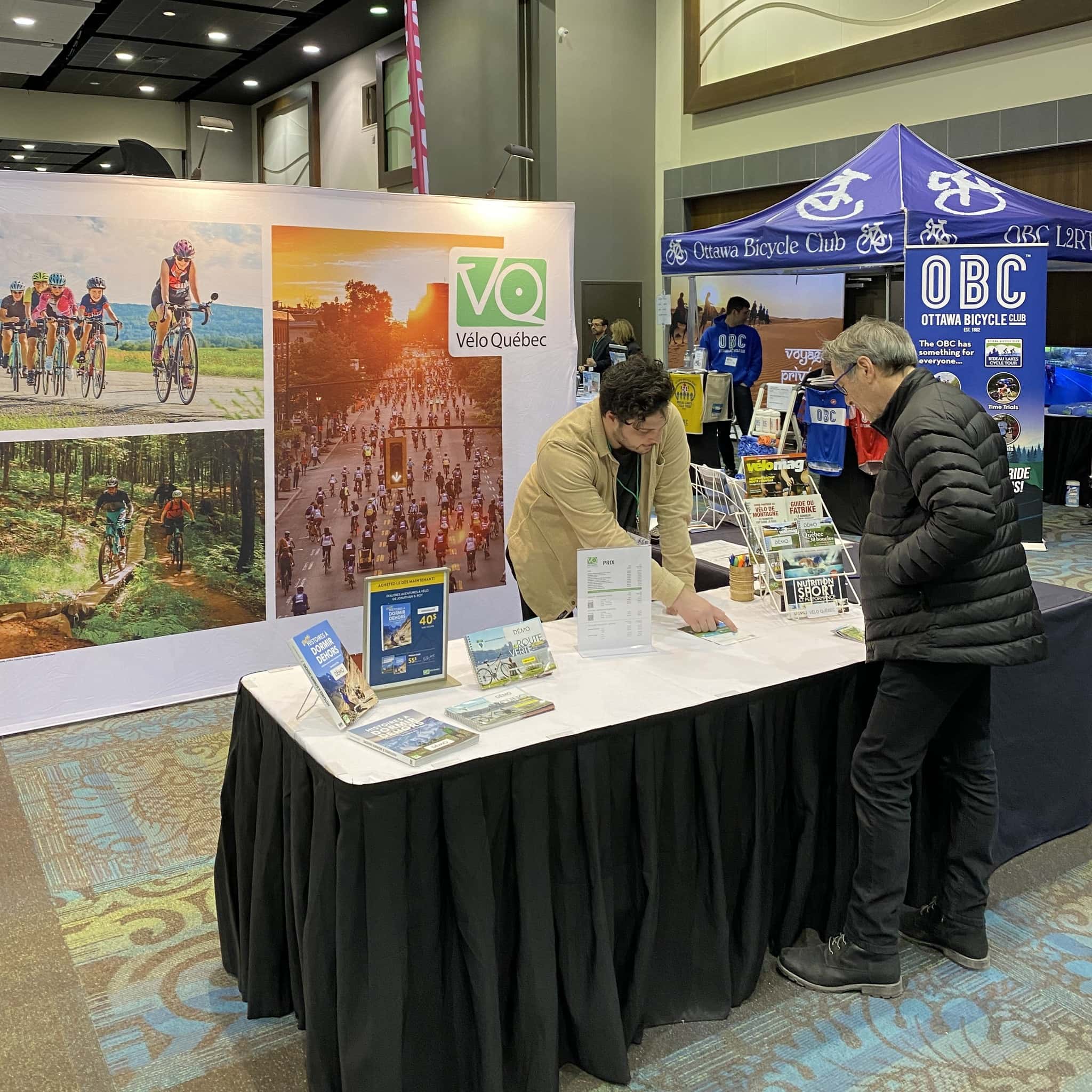 Salons du vélo - Vélo Québec Voyages