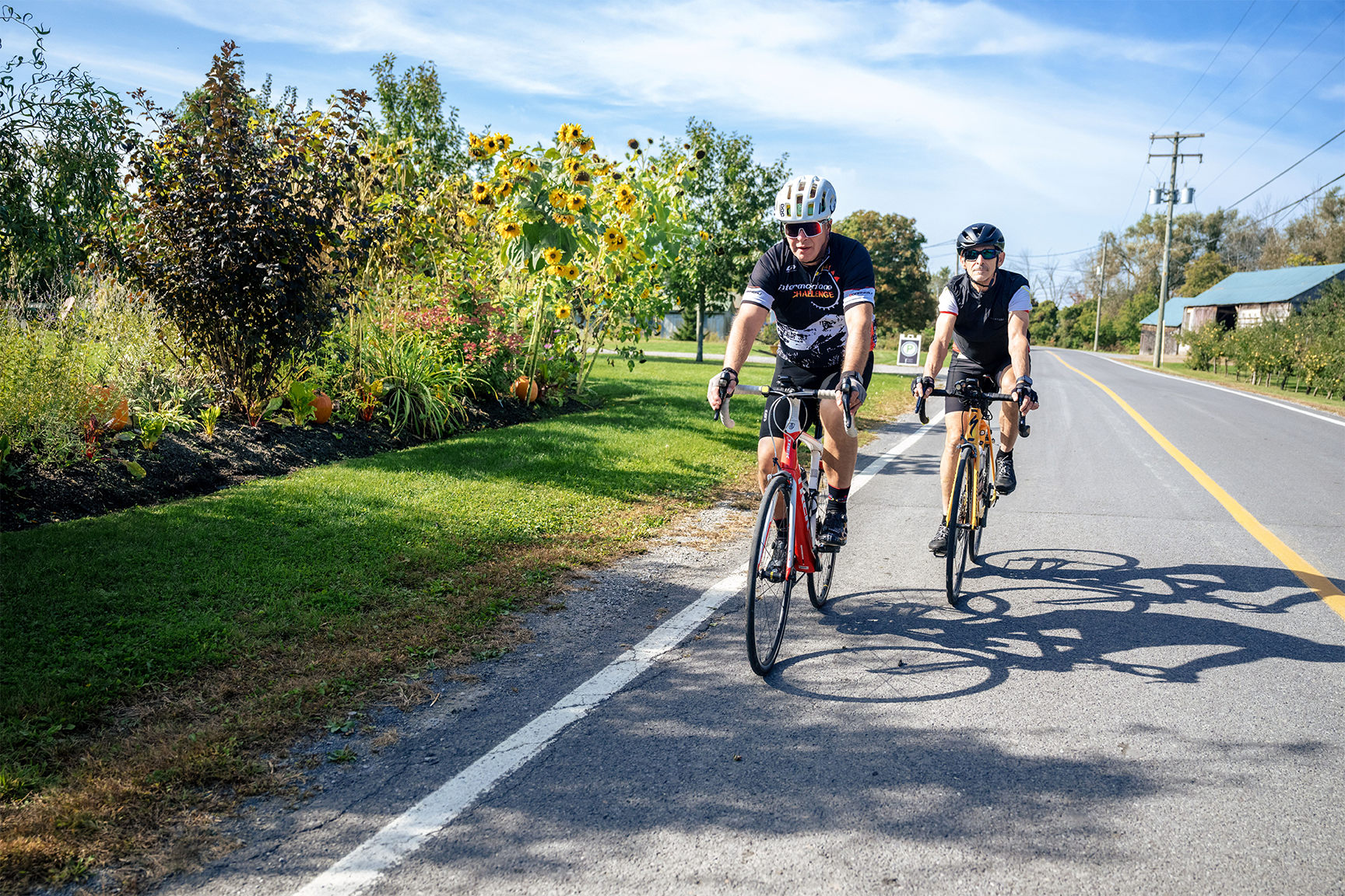 Montérégie : Du fleuve à la montagne à vélo – En liberté