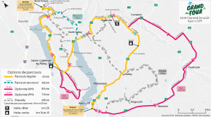 Parcours Grand Tour 2026 Jour 1 Parcours Grand Tour 2026 Jour 1